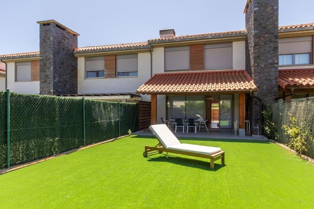 Chalet En Ciruena Con Barbacoa Kültér fotó